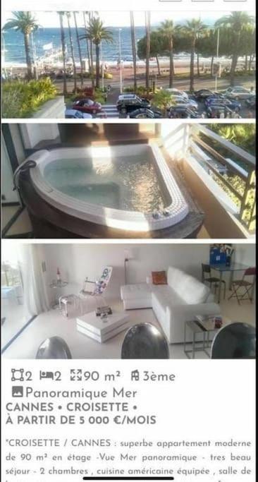 Apartamento Croisette Immo Palais D'orsay Piscine Jacuzzi Vue Croisette 2 2 Sdb *